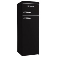 Холодильник Snaige з верхн. мороз., 165.5x56х63, холод.відд.-201л, мороз.відд.-46л, 2дв., A++, ST, retro, чорний Холодильник Snaige з верхн. мороз., 165.5x56х63, холод.відд.-201л, мороз.відд.-46л, 2дв., A++, ST, retro, чорний