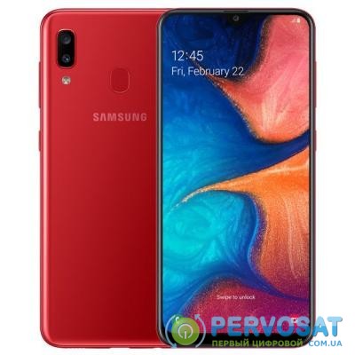 Мобильный телефон Samsung SM-A205F (Galaxy A20) Red (SM-A205FZRVSEK)