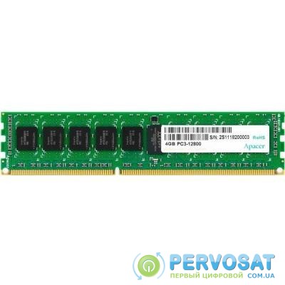 Модуль памяти для компьютера DDR3 4GB 1600 MHz Apacer (DL.04G2K.HAM)