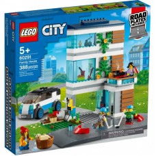 Конструктор LEGO City Сучасний сімейний будинок 388 деталей (60291) Конструктор LEGO City Сучасний сімейний будинок 388 деталей (60291)