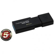 USB флеш накопичувач Kingston 64Gb DataTraveler 100 Generation 3 USB3.0 (DT100G3/64GB) USB флеш накопичувач Kingston 64Gb DataTraveler 100 Generation 3 USB3.0 (DT100G3/64GB)
