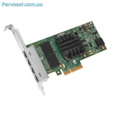 Мережева карта INTEL I350-T4 (I350T4V2BLK) Мережева карта INTEL I350-T4 (I350T4V2BLK)