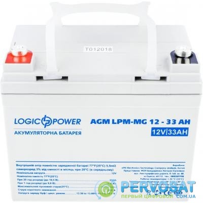 Батарея к ИБП LogicPower LPM MG 12В 33Ач (6558)