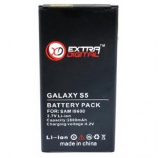 Акумуляторна батарея для телефону EXTRADIGITAL Samsung GT-i9600 Galaxy S5 (2800 mAh) (BMS1152) Акумуляторна батарея для телефону EXTRADIGITAL Samsung GT-i9600 Galaxy S5 (2800 mAh) (BMS1152)