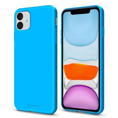 Чохол до моб. телефона MakeFuture Flex Case (Soft-touch TPU) Apple iPhone 11 Light Blue (MCF-AI11LB)