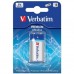 Батарейка Verbatim Крона Alcaline 9V * 1 (49924)