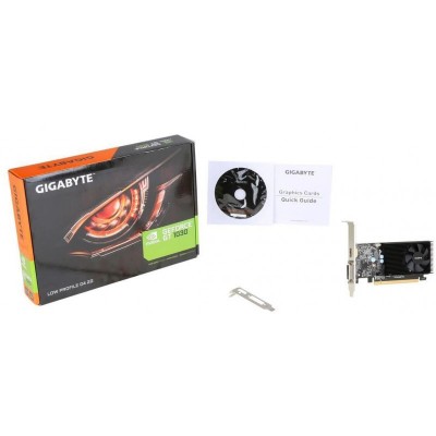 Вiдеокарта Gigabyte GeForce GT1030 2GB DDR4 low profile silent