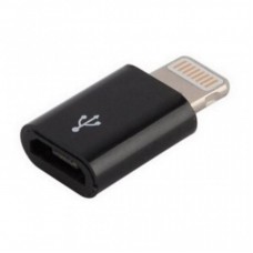 Перехідник Lightning to Micro USB Lapara (LA-Lightning-MicroUSB-adaptor black) Перехідник Lightning to Micro USB Lapara (LA-Lightning-MicroUSB-adaptor black)