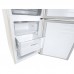 Холодильник LG з нижн. мороз., 186x60х68, холод.відд.-234л, мороз.відд.-107л, 2дв., А++, NF, інв., диспл внутр., зона св-ті, бежевий