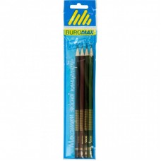 Олівець графітний BUROMAX HB, BOSS, SET 4шт, assorted colors (BM.8538-4) Олівець графітний BUROMAX HB, BOSS, SET 4шт, assorted colors (BM.8538-4)