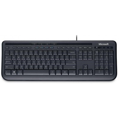 Клавіатура Microsoft Wired Keyboard 600 USB Black Ru