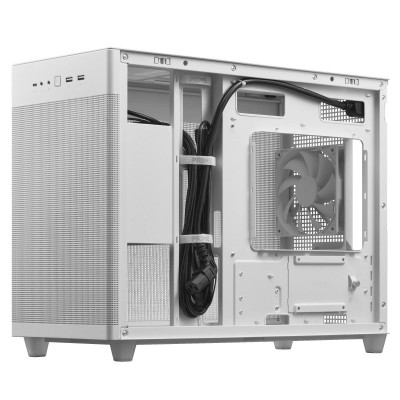 Корпус ASUS Prime AP201 CASE MESH, без БП, 2xUSB3.2, 1xUSB Type-C, mATX, білий