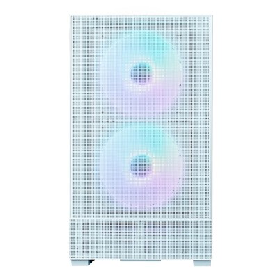 Корпус Zalman P30 AIR без БП, 1xUSB3.0, 1xUSBType-C, 3x140мм ARGB, VGA 392мм, LCS ready, TG Side Panel, mATX, білий