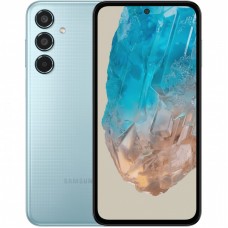 Смартфон Samsung Galaxy M35 5G (M356) 6.6" 6/128ГБ, 2SIM, 6000мА•год, синій світлий Смартфон Samsung Galaxy M35 5G (M356) 6.6" 6/128ГБ, 2SIM, 6000мА•год, синій світлий
