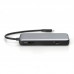 Док-станція DIGITUS USB-C > HDMI/2xUSB-A/USB-C/SD/MicroSD/RJ54