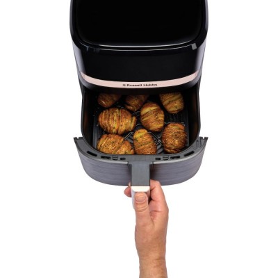 Мультипіч Russell Hobbs 1500Вт, чаша-5.5л, сенсорне управл., 9 авто. программ, пластик, чорний Мультипіч Russell Hobbs 1500Вт, чаша-5.5л, сенсорне управл., 9 авто. программ, пластик, чорний