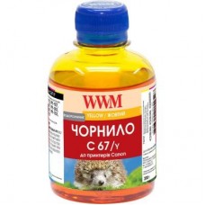 Чорнило WWM Canon IPF-107Y 200г Yellow (C67/Y) Чорнило WWM Canon IPF-107Y 200г Yellow (C67/Y)