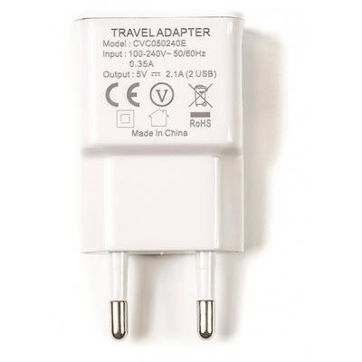 Зарядний пристрій PowerPlant USB 2.1A (DV00DV5042)