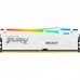 Пам'ять ПК Kingston DDR5 32GB 5600 FURY Beast RGB XMP Білий