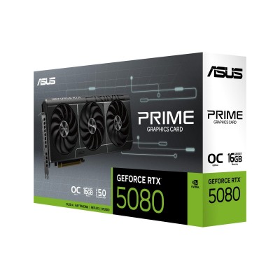 Відеокарта ASUS GeForce RTX 5080 16GB GDDR7 OC PRIME-RTX5080-O16G