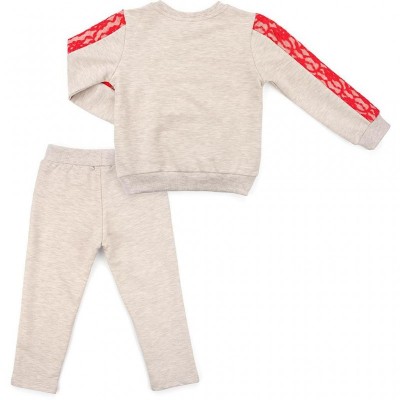 Набір дитячого одягу Breeze з мереживними вставками (10072-110B-beige)