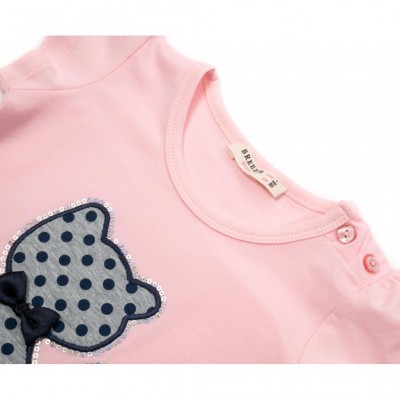 Футболка дитяча Breeze з котиком і капрі (13390-80G-pink)