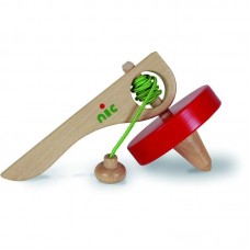 Nic Гра дерев'яна Юла червона NIC1582 Nic Гра дерев'яна Юла червона NIC1582