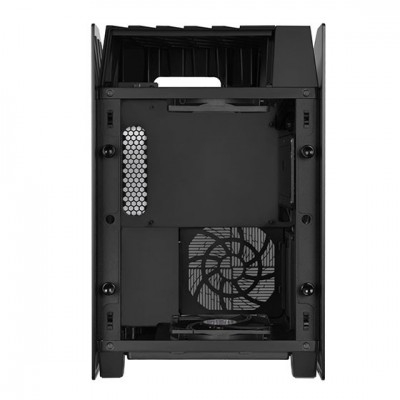 Корпус SilverStone Lucid LD03B-AF без БЖ, 2xUSB3.0, 1xUSBType-C, 2x120мм, VGA 309мм, TG side Panel, mITX чорний