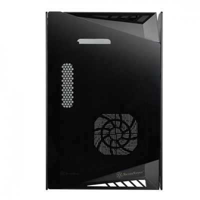 Корпус SilverStone Lucid LD03B-AF без БЖ, 2xUSB3.0, 1xUSBType-C, 2x120мм, VGA 309мм, TG side Panel, mITX чорний