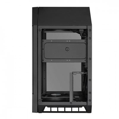 Корпус SilverStone Lucid LD03B-AF без БЖ, 2xUSB3.0, 1xUSBType-C, 2x120мм, VGA 309мм, TG side Panel, mITX чорний