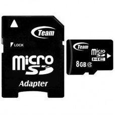 Карта пам'яті Team 8Gb microSDHC class 4 (TUSDH8GCL403) Карта пам'яті Team 8Gb microSDHC class 4 (TUSDH8GCL403)