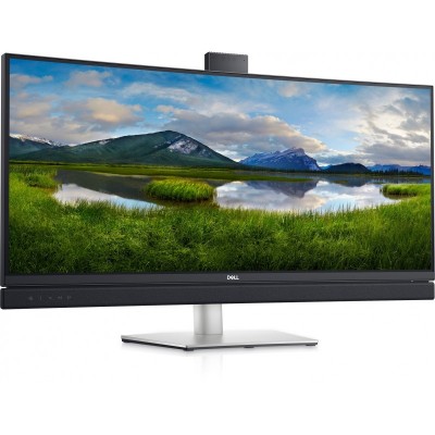Монiтор LCD 34&quot; DELL C3422WE HDMI, DP, USB-C, MM, RJ-45, IPS, 3440x1440, CURVED, HAS, Cam