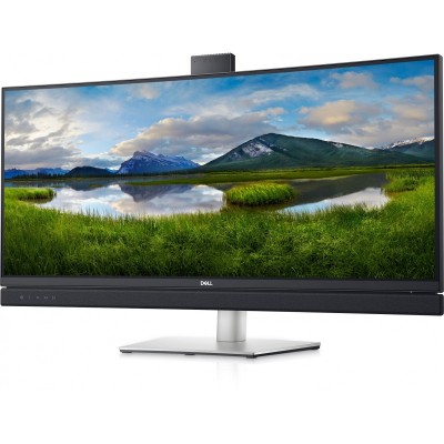 Монiтор LCD 34&quot; DELL C3422WE HDMI, DP, USB-C, MM, RJ-45, IPS, 3440x1440, CURVED, HAS, Cam