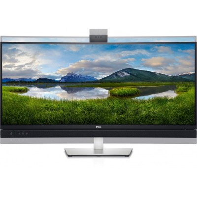 Монiтор LCD 34" DELL C3422WE HDMI, DP, USB-C, MM, RJ-45, IPS, 3440x1440, CURVED, HAS, Cam