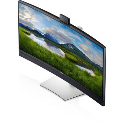 Монiтор LCD 34" DELL C3422WE HDMI, DP, USB-C, MM, RJ-45, IPS, 3440x1440, CURVED, HAS, Cam