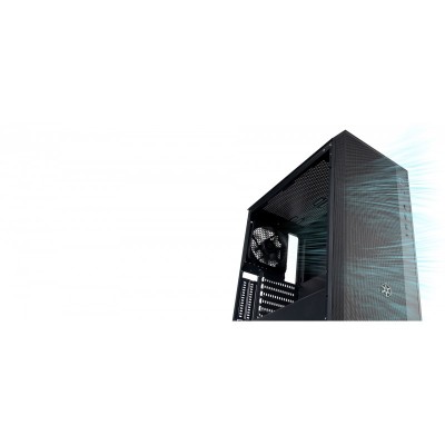 Корпус SilverStone Fara FAR1B-V2 без БЖ, 2xUSB3.0, 1xUSB2.0, 1x120мм, VGA 340мм, LCS ready, ATX, чорний