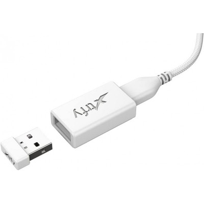 Миша Xtrfy MZ1, WL/USB-A, RGB, Білий