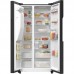 Холодильник SBS Gorenje, 179х70х92см, 2 двері, 376(190)л, А++, NF+, Інв., Зона св-ті, диспенсер, генератор льоду, Зовн. Диспл, чорний