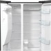 Холодильник SBS Gorenje, 179х70х92см, 2 двері, 376(190)л, А++, NF+, Інв., Зона св-ті, диспенсер, генератор льоду, Зовн. Диспл, чорний