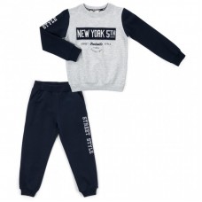 Набір дитячого одягу A-Yugi "NEW YORK" (13678-110B-gray) Набір дитячого одягу A-Yugi "NEW YORK" (13678-110B-gray)