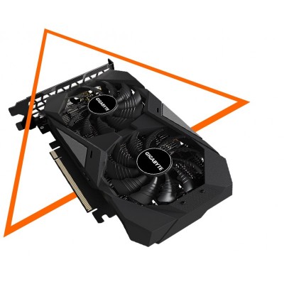 Відеокарта GIGABYTE GeForce GTX1650 4GB DDR6 128bit DP-HDMI-DVI D6 WINDFORCE OC