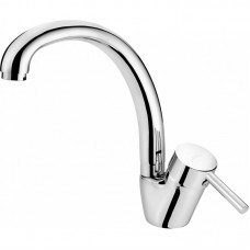 Змішувач для кухні Deante Aster, довж.виливу - 216мм, поворотний, 1важіль, хром Змішувач для кухні Deante Aster, довж.виливу - 216мм, поворотний, 1важіль, хром