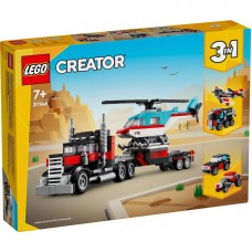 Конструктор LEGO Creator Бортова вантажівка з гелікоптером Конструктор LEGO Creator Бортова вантажівка з гелікоптером