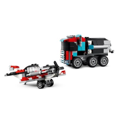 Конструктор LEGO Creator Бортова вантажівка з гелікоптером
