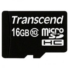 Карта пам'яті Transcend 16Gb microSDHC class 10 (TS16GUSDC10) Карта пам'яті Transcend 16Gb microSDHC class 10 (TS16GUSDC10)