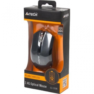 Мишка A4tech G3-200N Grey