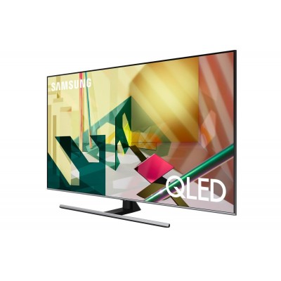 Телевiзор 75" QLED 4K Samsung QE75Q77TAUXUA Smart, Tizen, Black