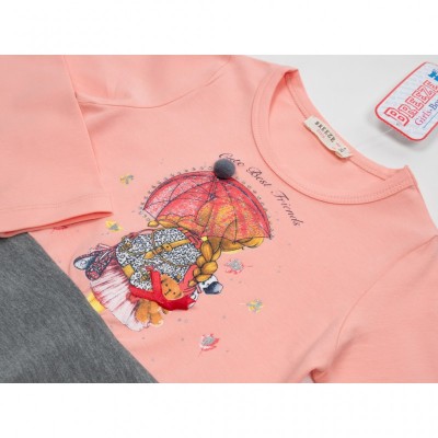 Плаття Breeze з дівчинкою (13469-122G-peach)