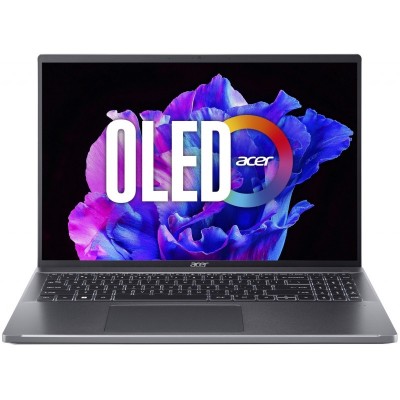Ноутбук Acer Swift Go 16 SFG16-71 16" WUXGA IPS, Intel i5-1335U, 16GB, F512FB, UMA, Lin, сірий