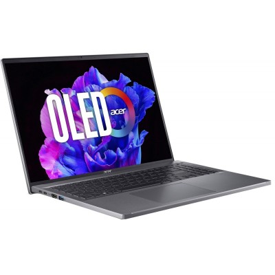 Ноутбук Acer Swift Go 16 SFG16-71 16&quot; WUXGA IPS, Intel i5-1335U, 16GB, F512FB, UMA, Win11, сірий